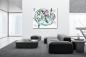 Mobile Preview: Modern paintings buy living room - Abstract 1385